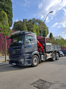Transporte de materiales en Viladecans
